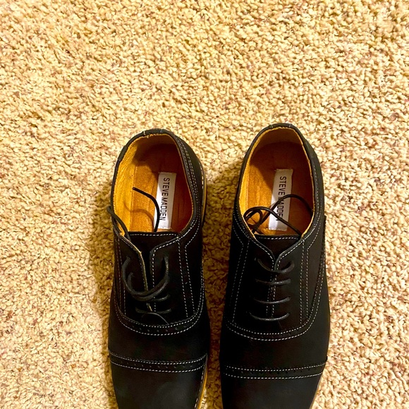 Steve Madden Black Suede Shoes - Brand New